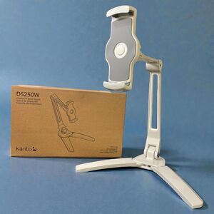 Kanto DS250W Smartphone and Tablet Stand for Devices up to 7.5" Wide White